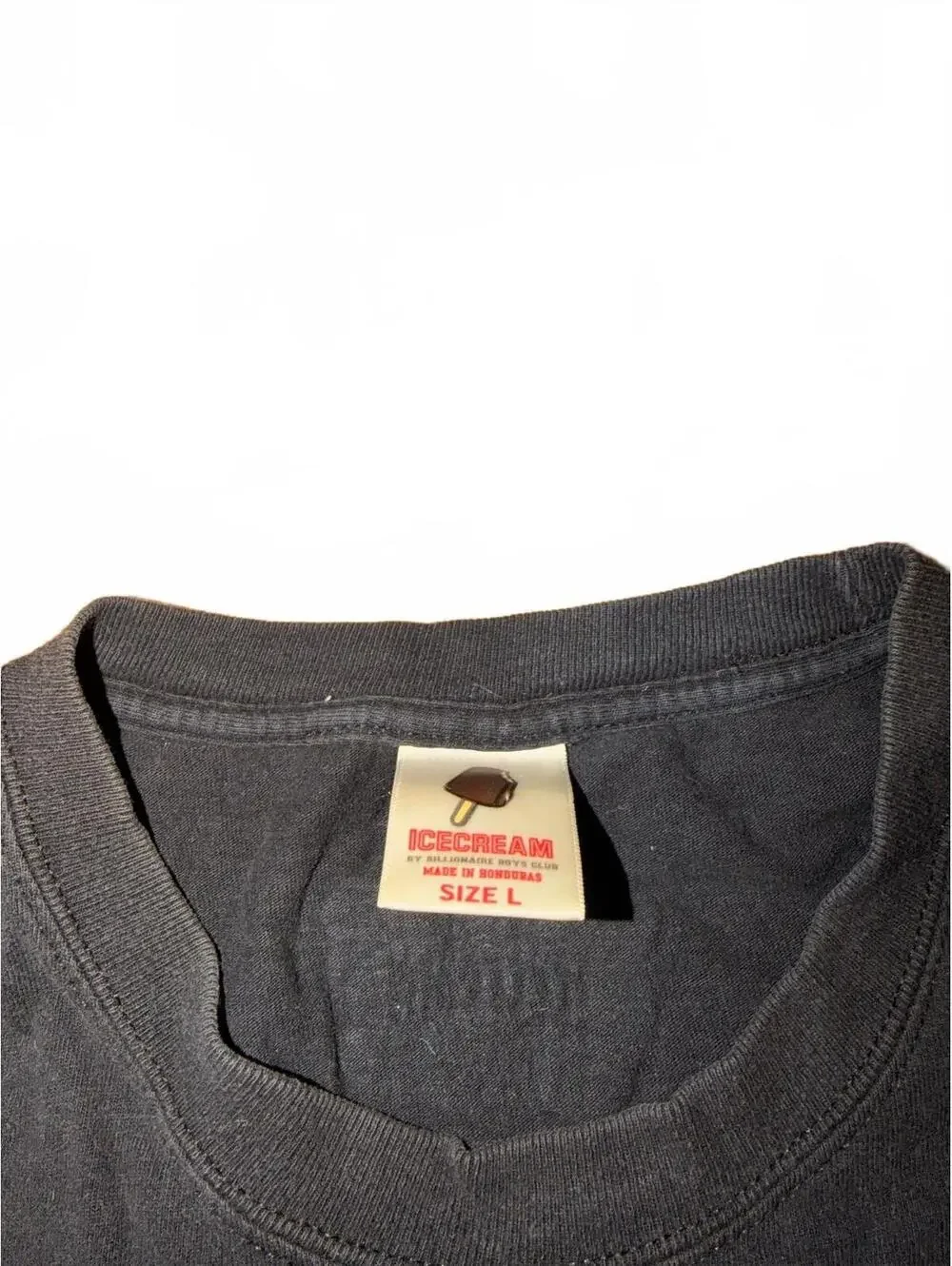 ICECREAM Running Dog T-Shirt Black Green Purple Skate Brand Size L
